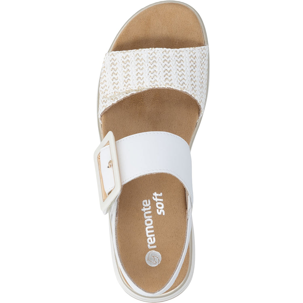 Remonte D1J53-81 Jocelyn 53 Weiss-Gold/Weiss