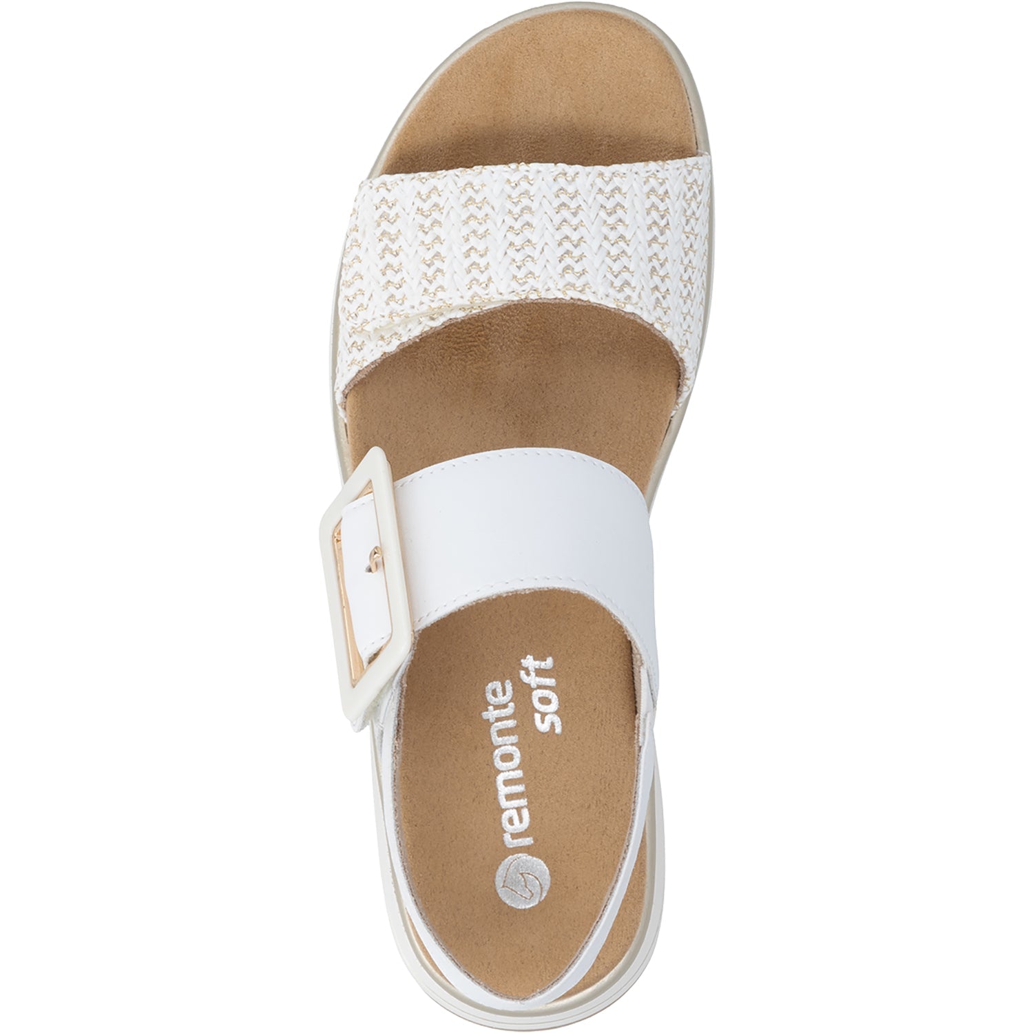 Remonte D1J53-81 Jocelyn 53 Weiss-Gold/Weiss