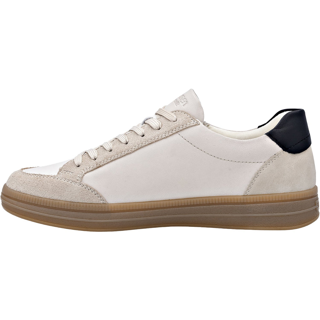 Remonte D2C04-62 Demi-04 Women's Sporty Lace Up Shoes Lehm/Nude/Ginger/Schwarz Suede/Leather
