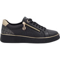 Remonte D2E00-03 Noelani 00 Women's Sporty Lace Up Shoes Schwarz/Alloy/Schwarz Leather