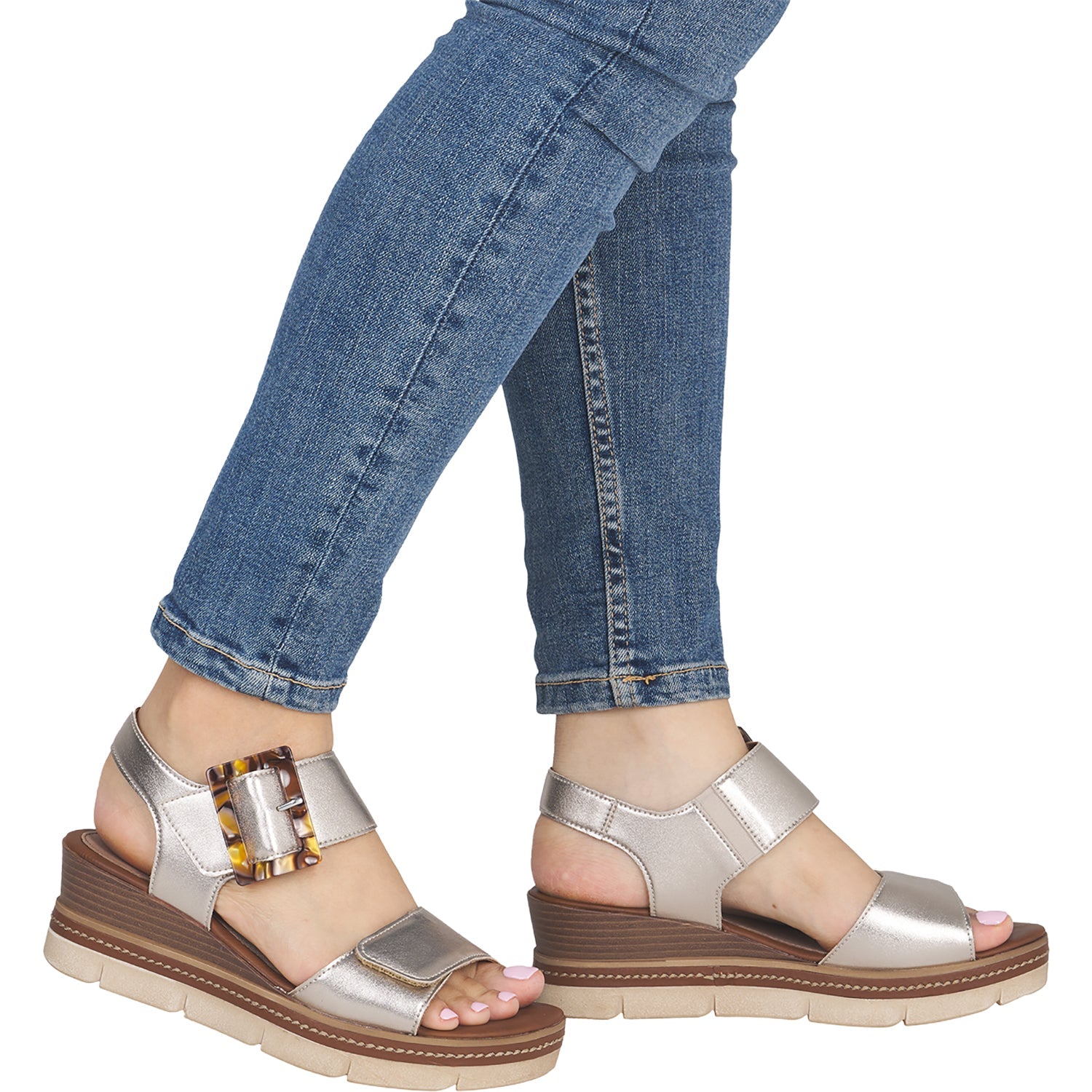 Remonte D2L53-90 Jerilyn Women's Sandals Lightbrass