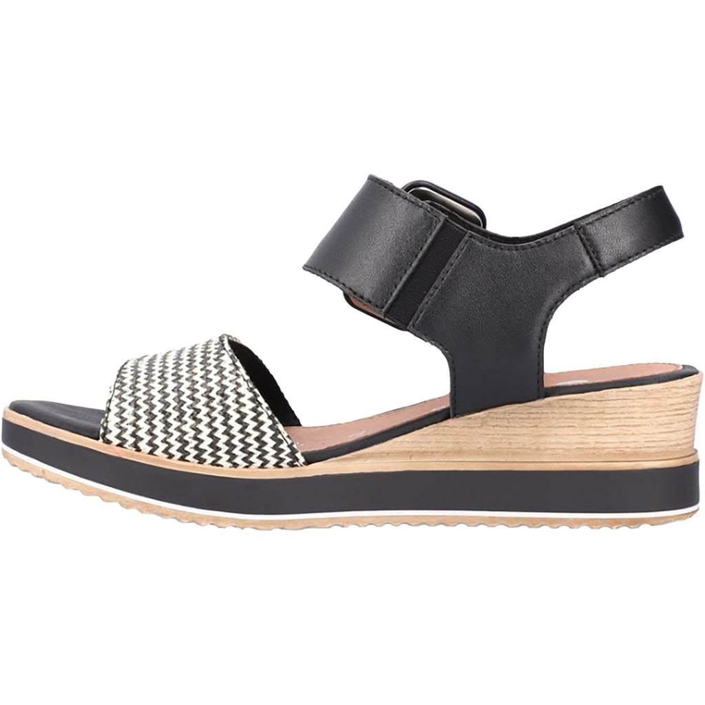 Remonte D6453-02 Jerilyn 53 Women's Sandals Schwarz-Crema/Schwarz