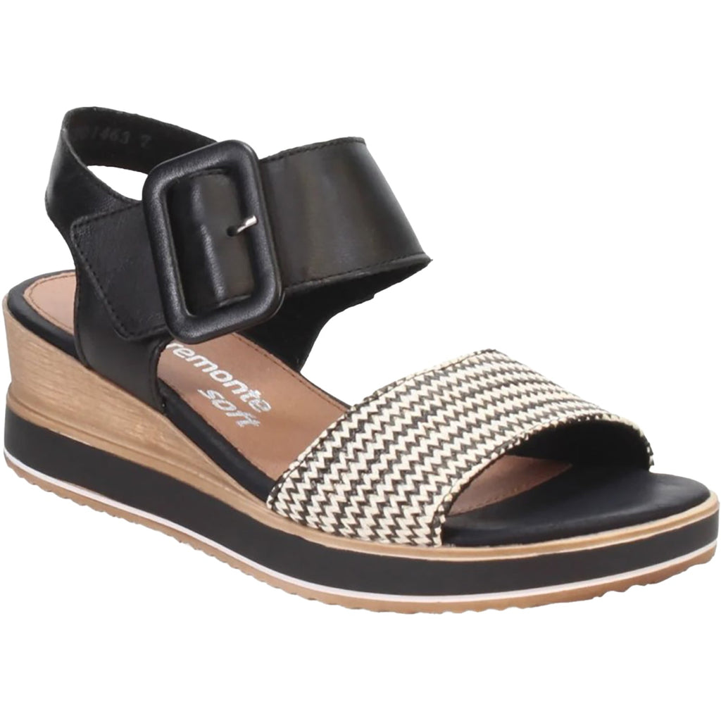 Remonte D6453-02 Jerilyn 53 Women's Sandals Schwarz-Crema/Schwarz
