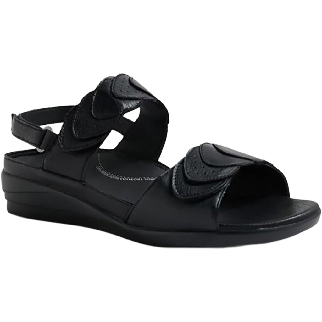 Ziera Dimone Women's Sandals Black Leather