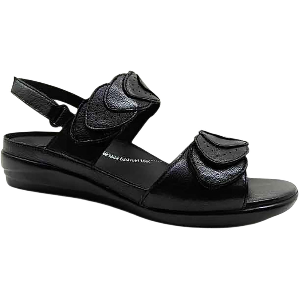 Ziera Dimone Women's Sandals Black Leather