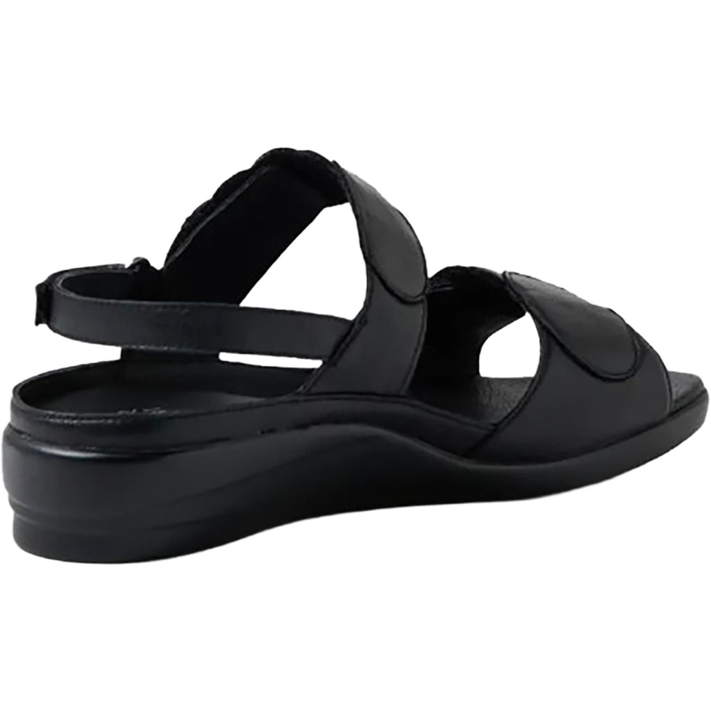 Ziera Dimone Women's Sandals Black Leather