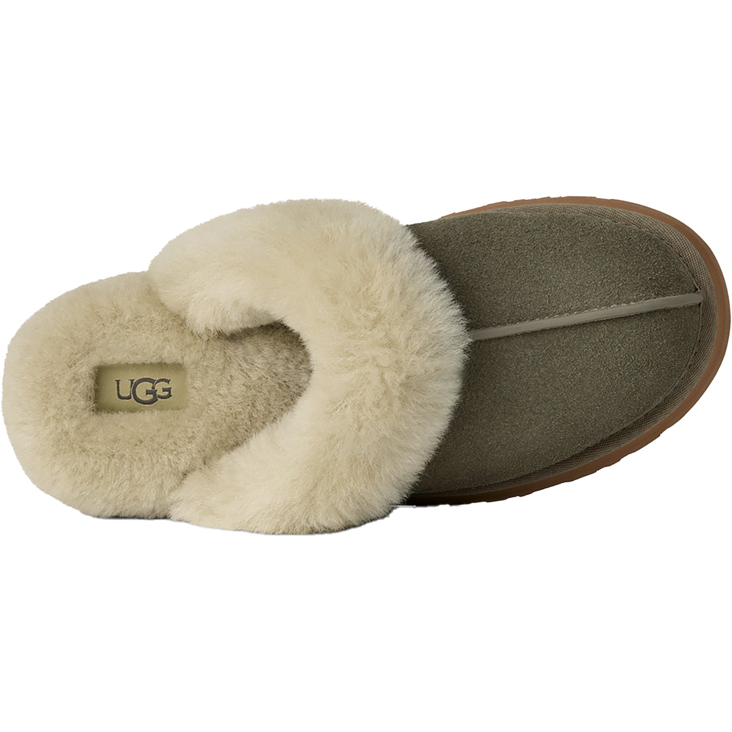 UGG Disquette Women's Slippers Moss Green/Muted Brass