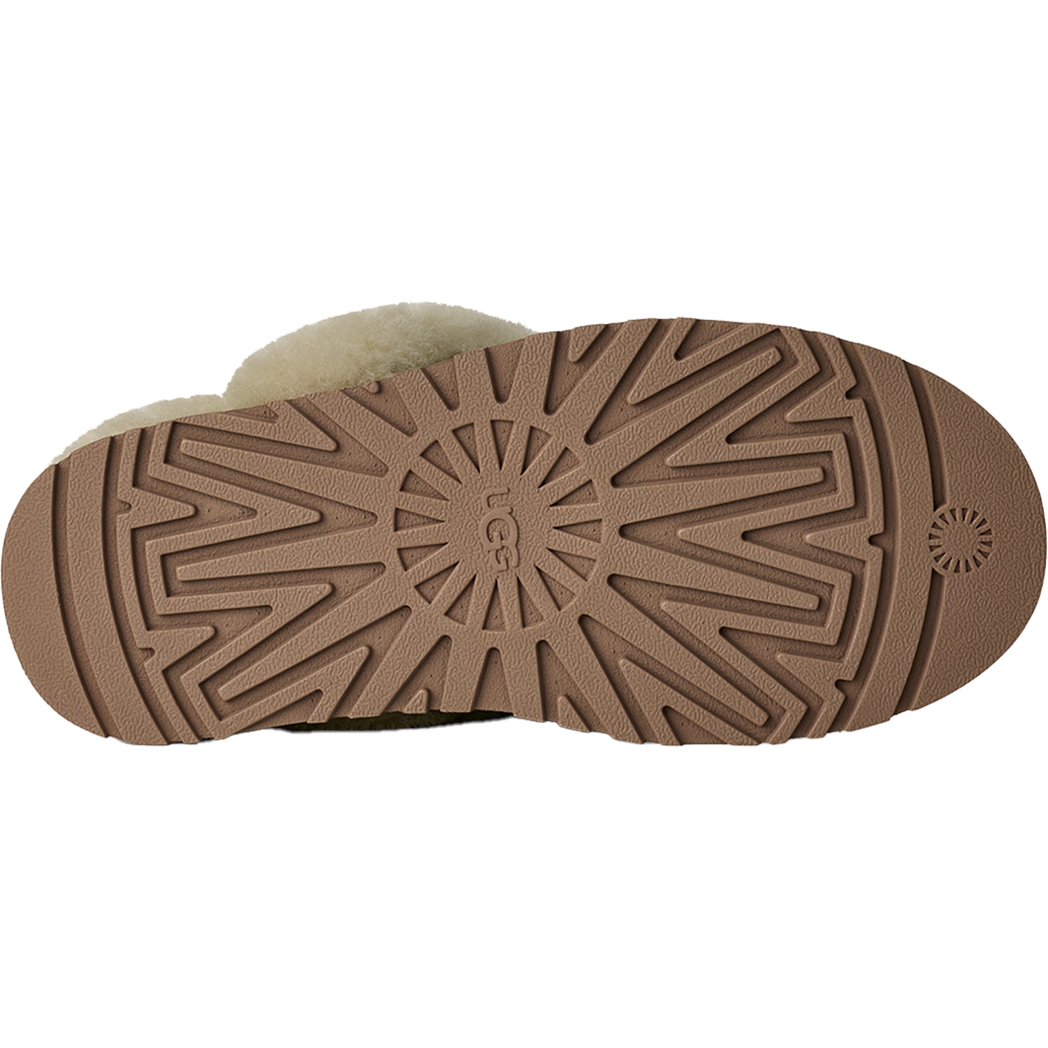 UGG Disquette Women's Slippers Moss Green/Muted Brass