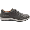 Aetrex Dahlia Women's Lace Up Shoes Charcoal Nubuck