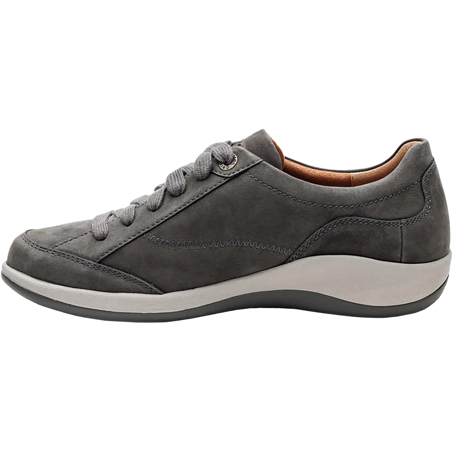 Aetrex Dahlia Women's Lace Up Shoes Charcoal Nubuck