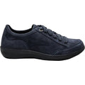 Aetrex Dahlia Women's Lace Up Shoes Navy Nubuck