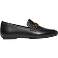 Fitflop Delicato Square-Chain Soft Loafer Women's Dress Flats Black