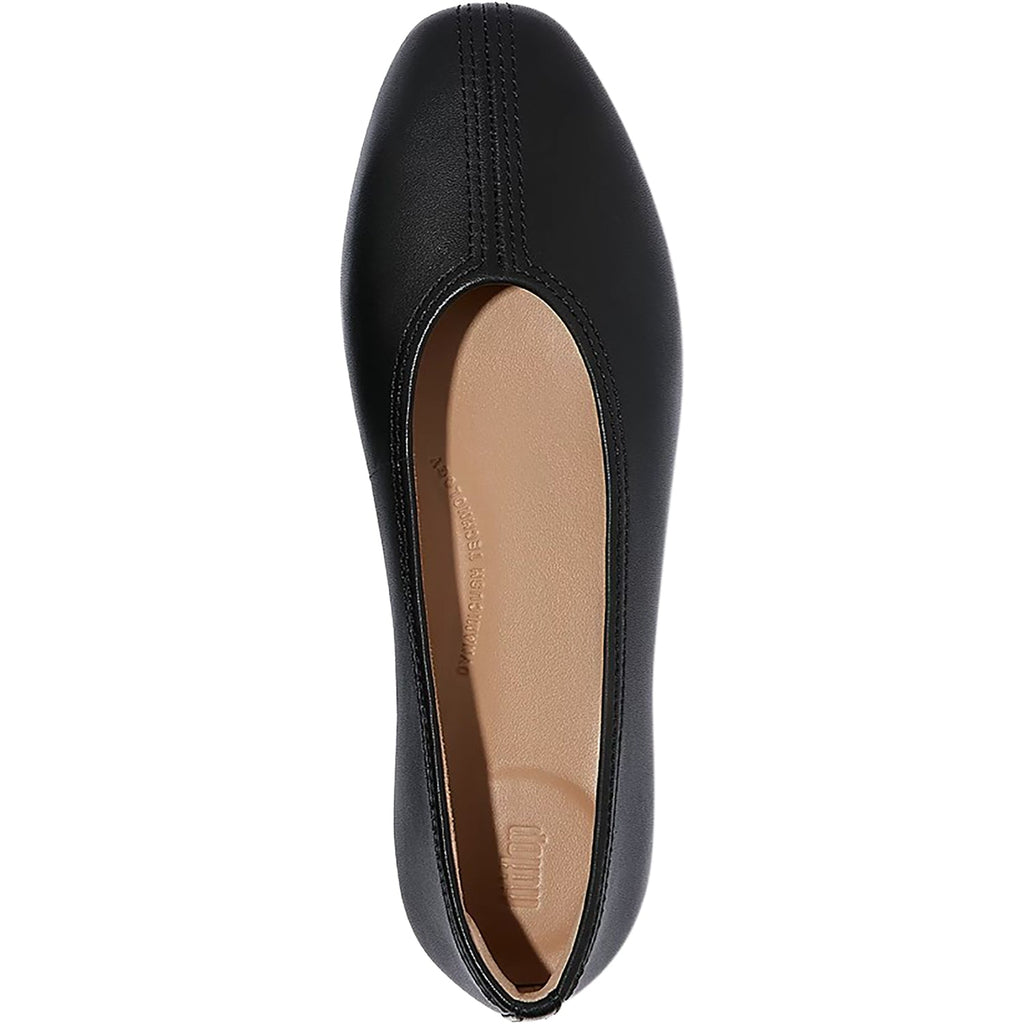 Fitflop Delicato High-Cut Soft- Ballet Flat Women's Dress Flats Black