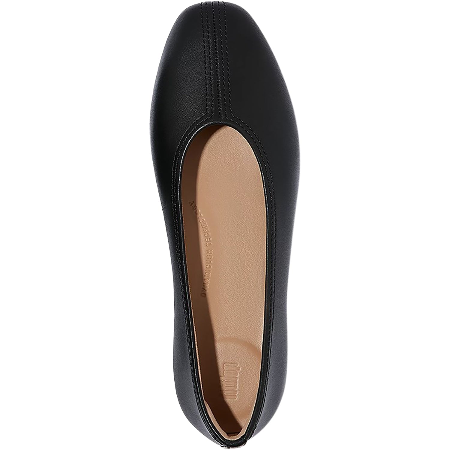 Fitflop Delicato High-Cut Soft- Ballet Flat Women's Dress Flats Black