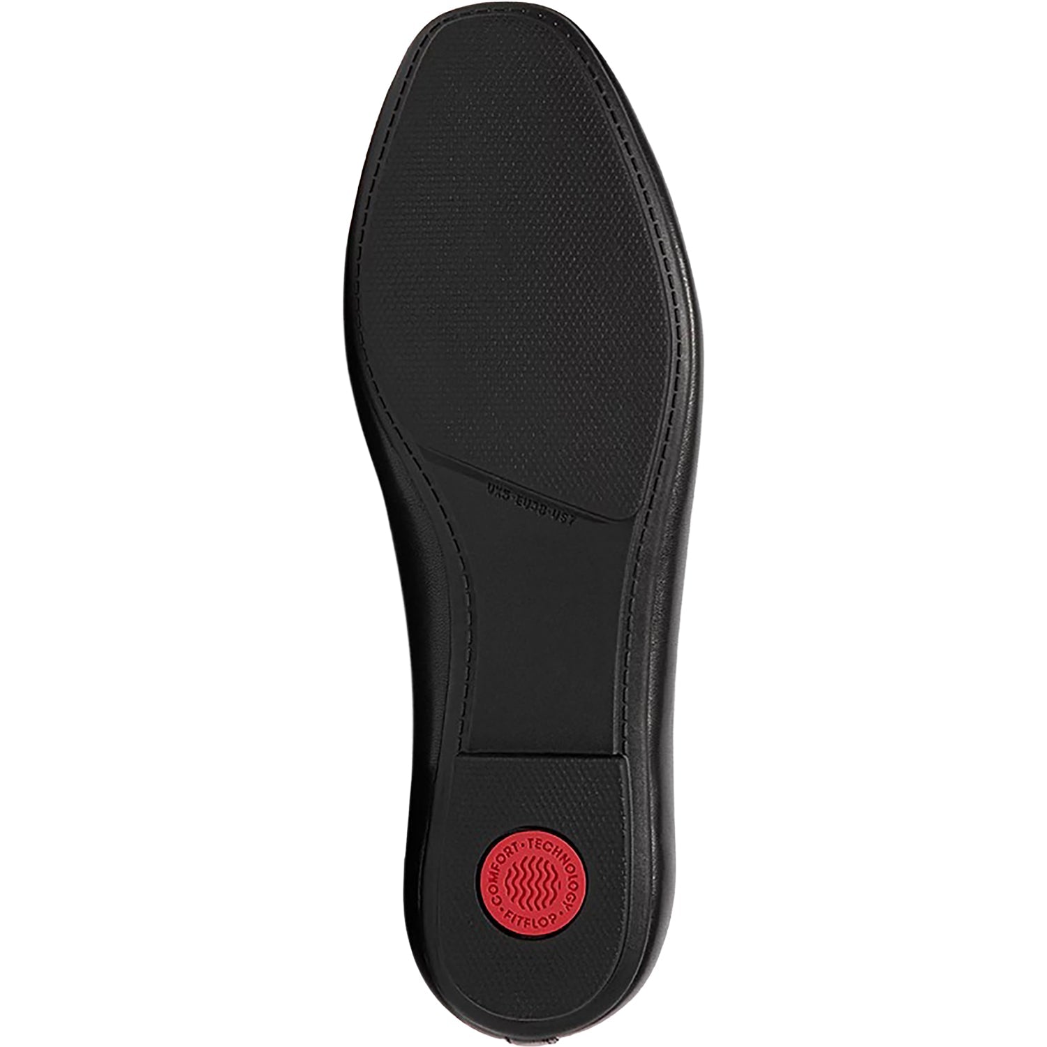 Fitflop Delicato High-Cut Soft- Ballet Flat Women's Dress Flats Black