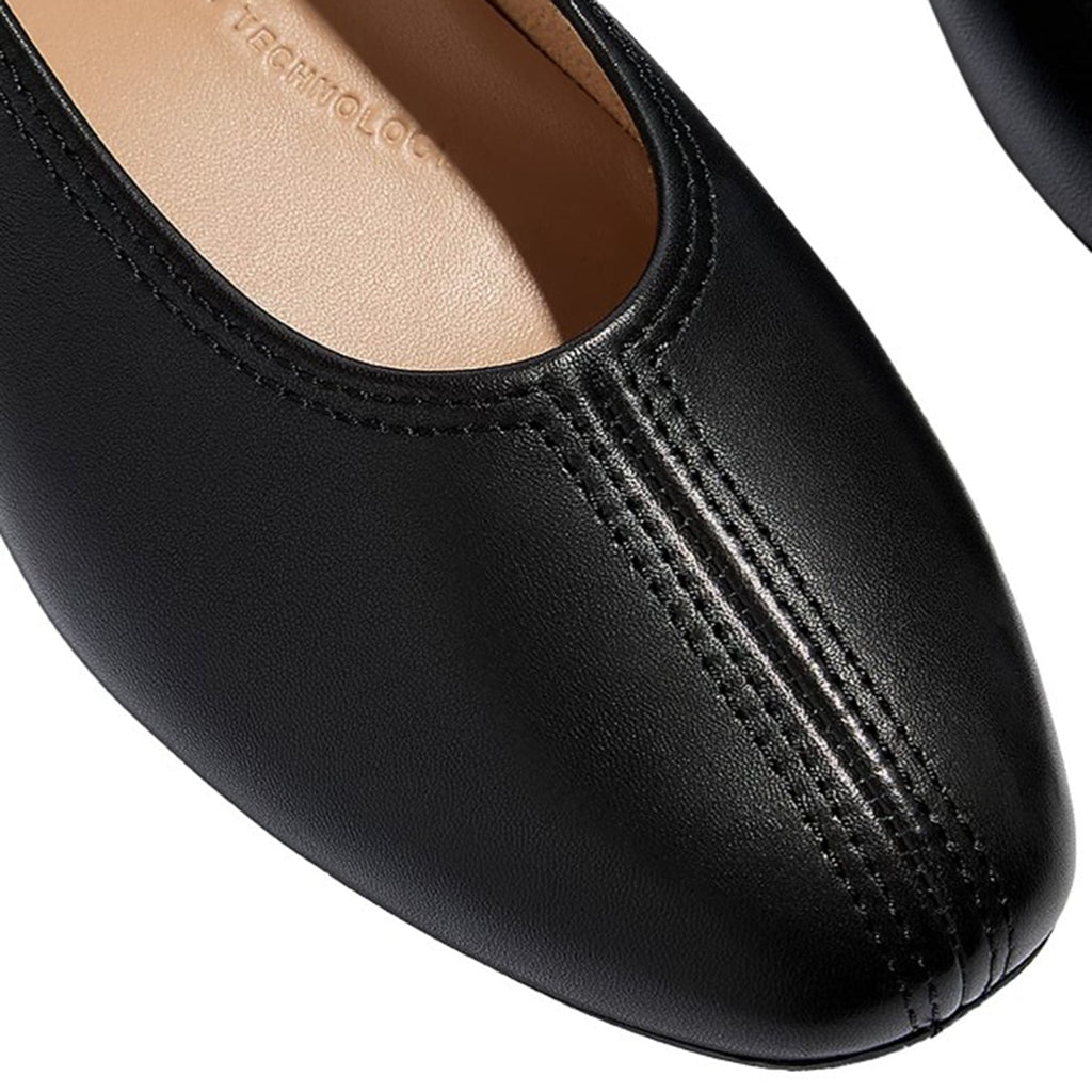 Fitflop Delicato High-Cut Soft- Ballet Flat Women's Dress Flats Black