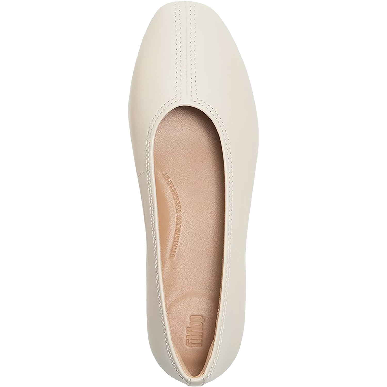 Fitflop Delicato High-Cut Soft- Ballet Flat Women's Dress Flats Paris Beige