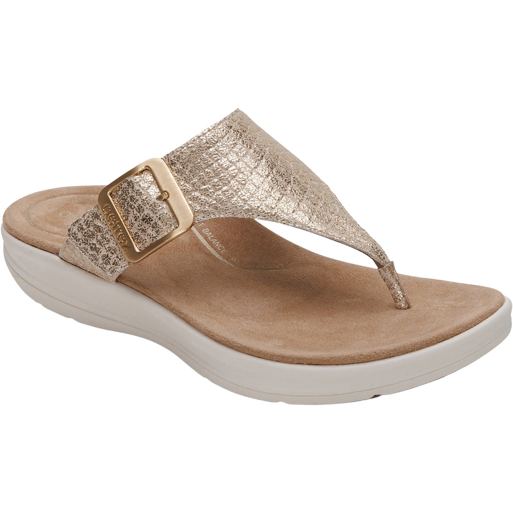 Aetrex Donna Women's Sandals Champagne