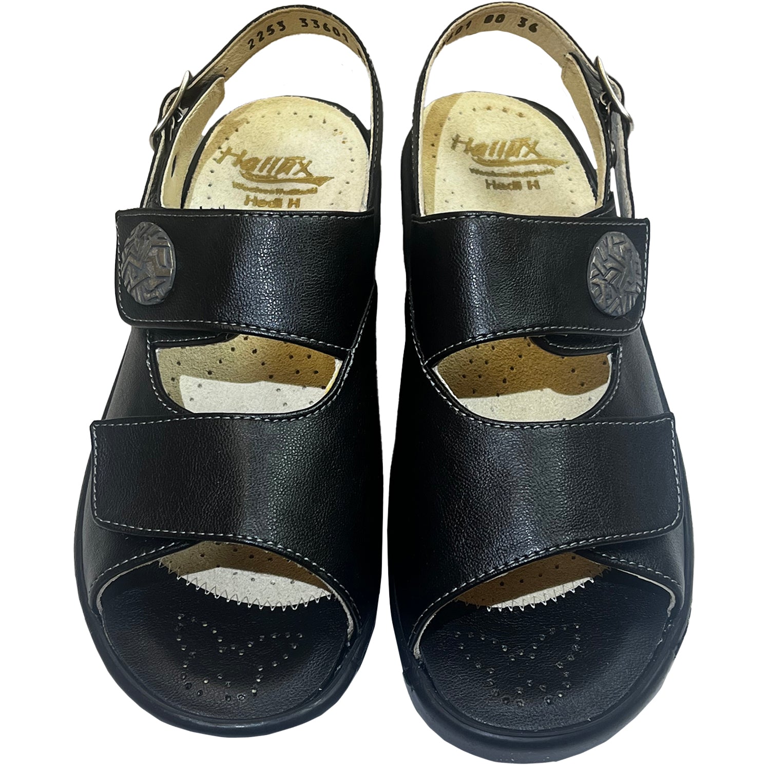 Fidelio Emily Wide Fit Women's Sandals Black