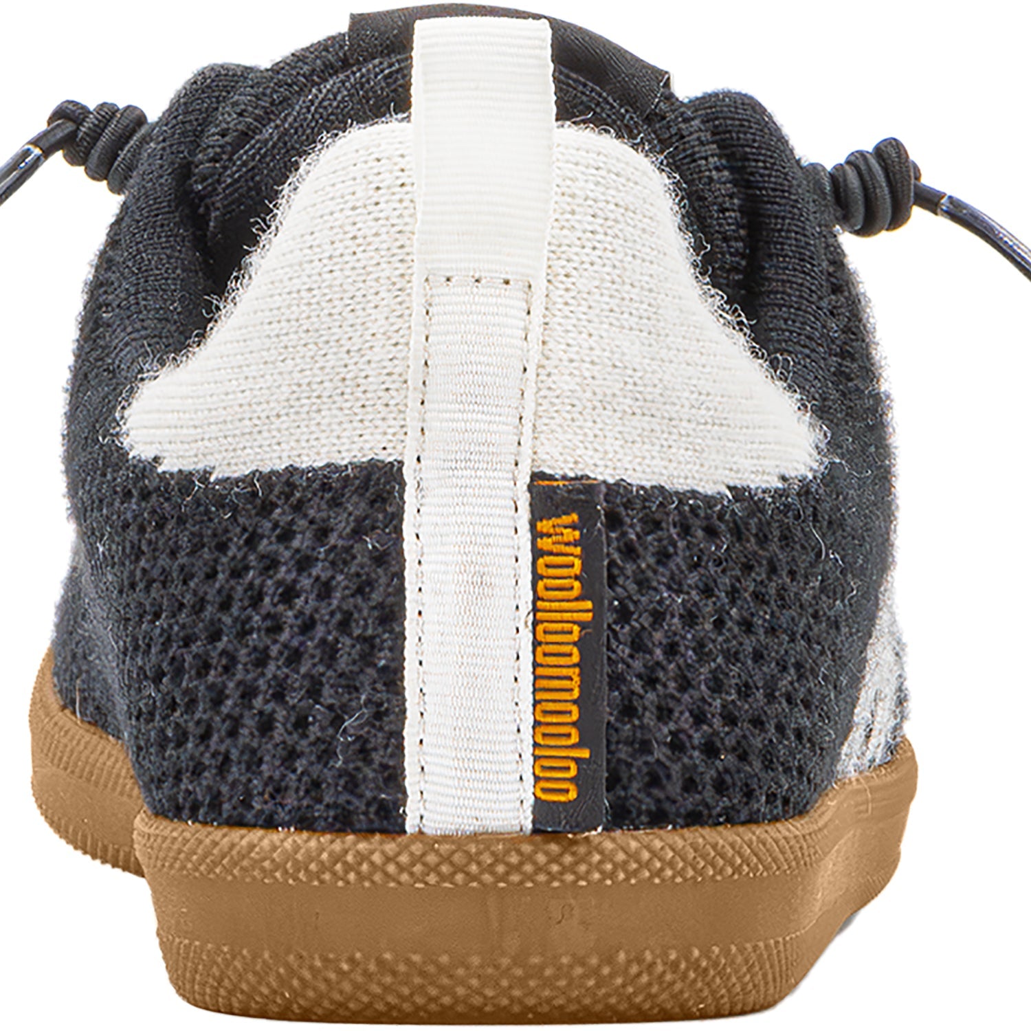 Woolloomooloo Engadine Merino Wool Unisex Sporty Lace Up Shoes Jet
