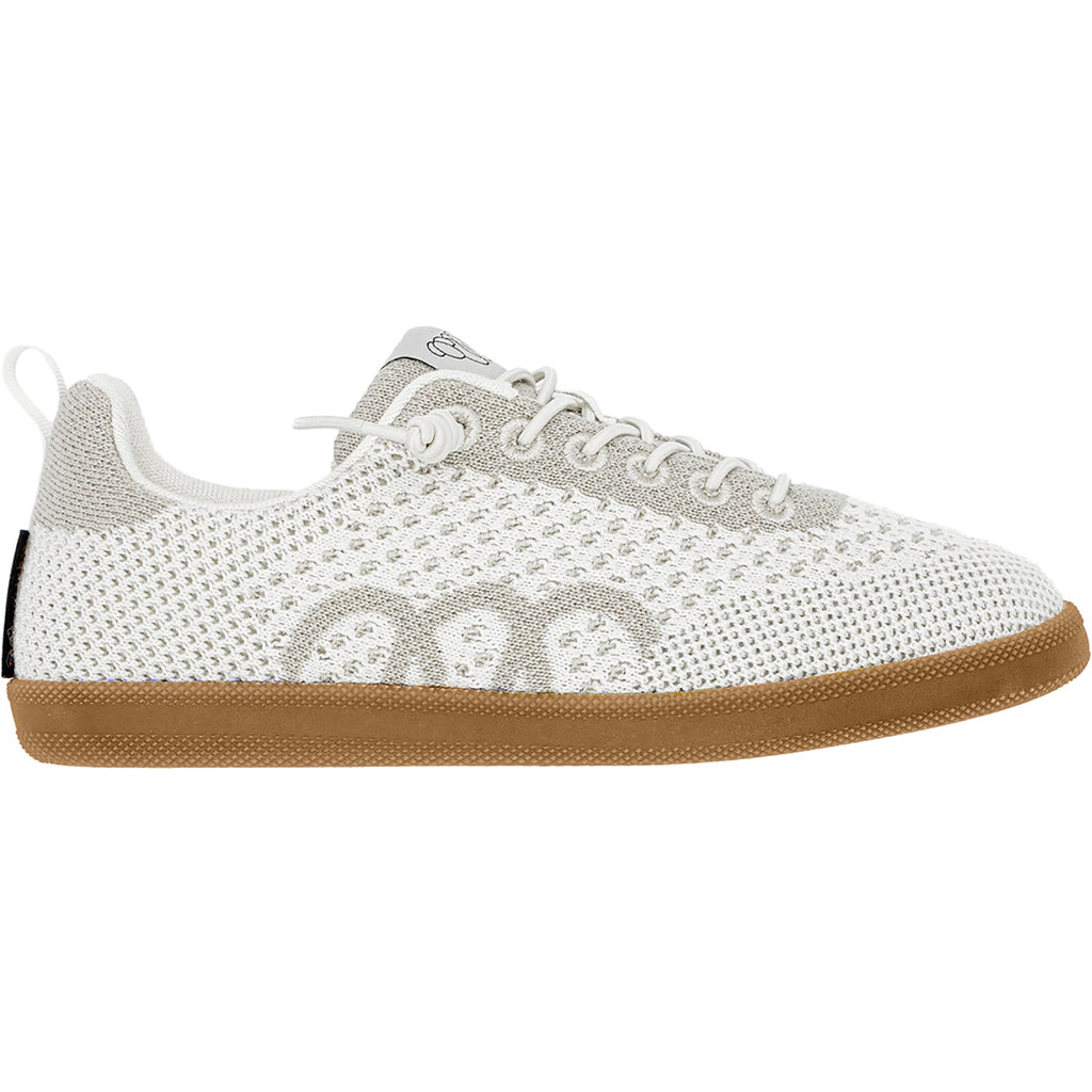 Woolloomooloo Engadine Wool Unisex Sporty Lace Up Shoes Taupe Multi