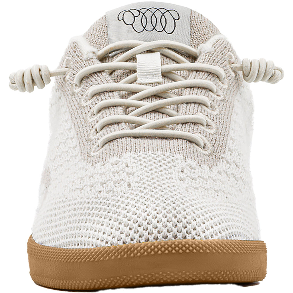 Woolloomooloo Engadine Wool Unisex Sporty Lace Up Shoes Taupe Multi