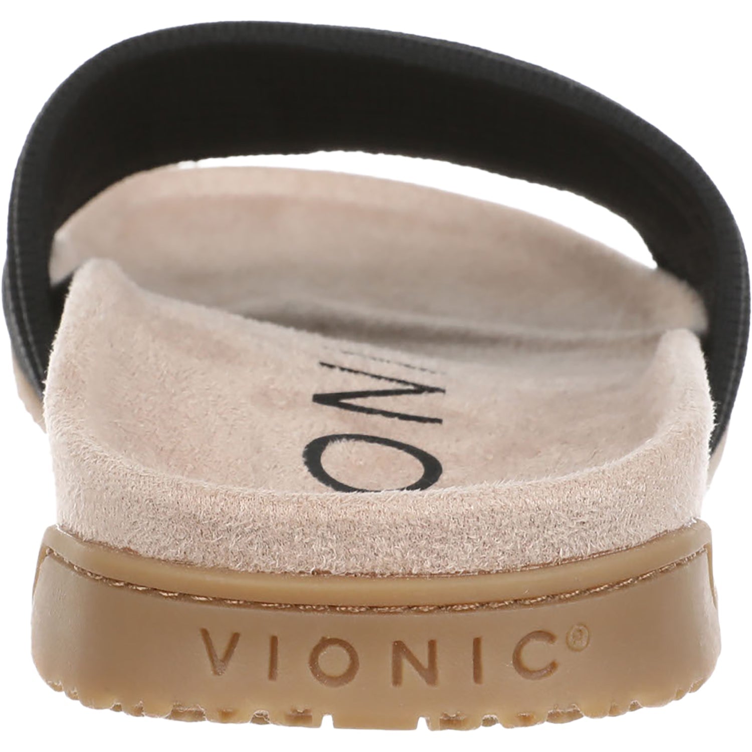 Vionic Evie Knit Women's Slide Sandals Black