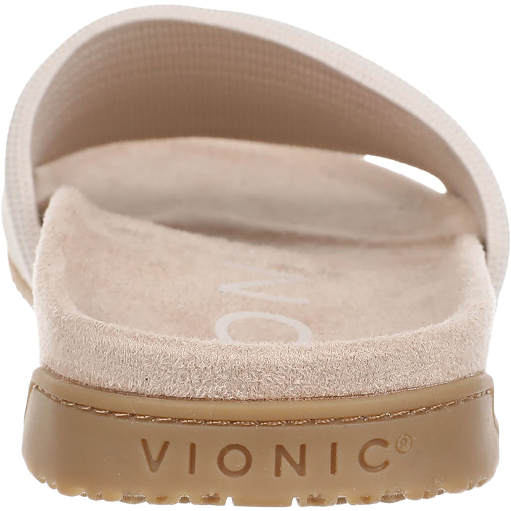 Vionic Evie Knit Women's Slide Sandals Cream