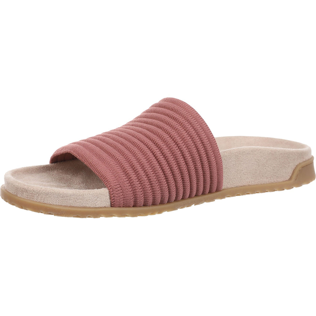 Vionic Evie Knit Women's Slide Sandals Withered Rose