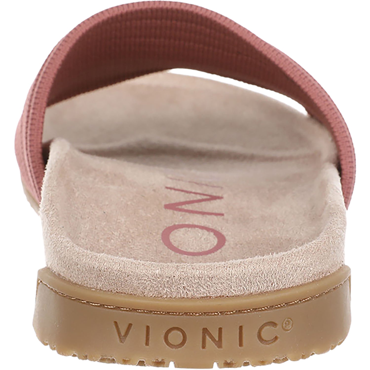 Vionic Evie Knit Women's Slide Sandals Withered Rose