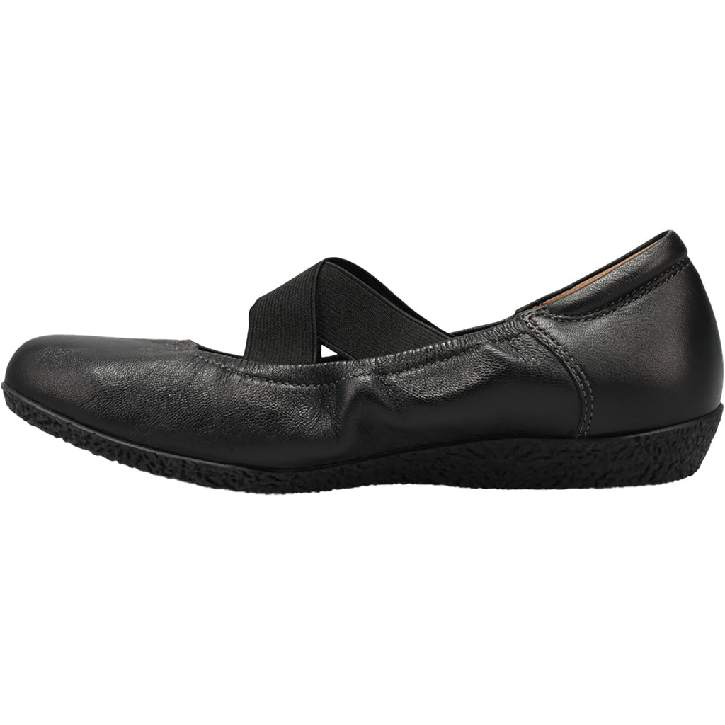 Taos Exhale Women's Mary Janes Black Leather