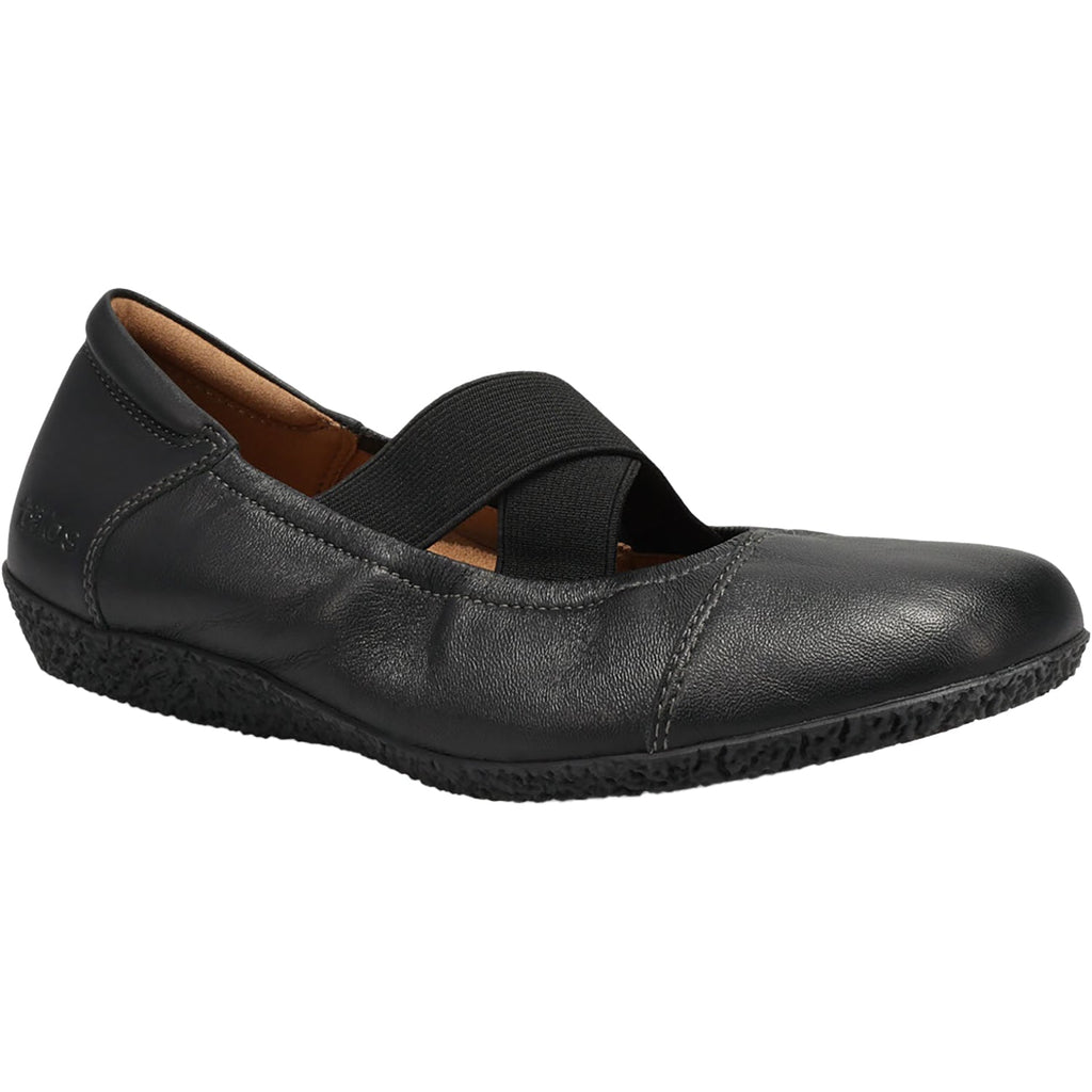 Taos Exhale Women's Mary Janes Black Leather