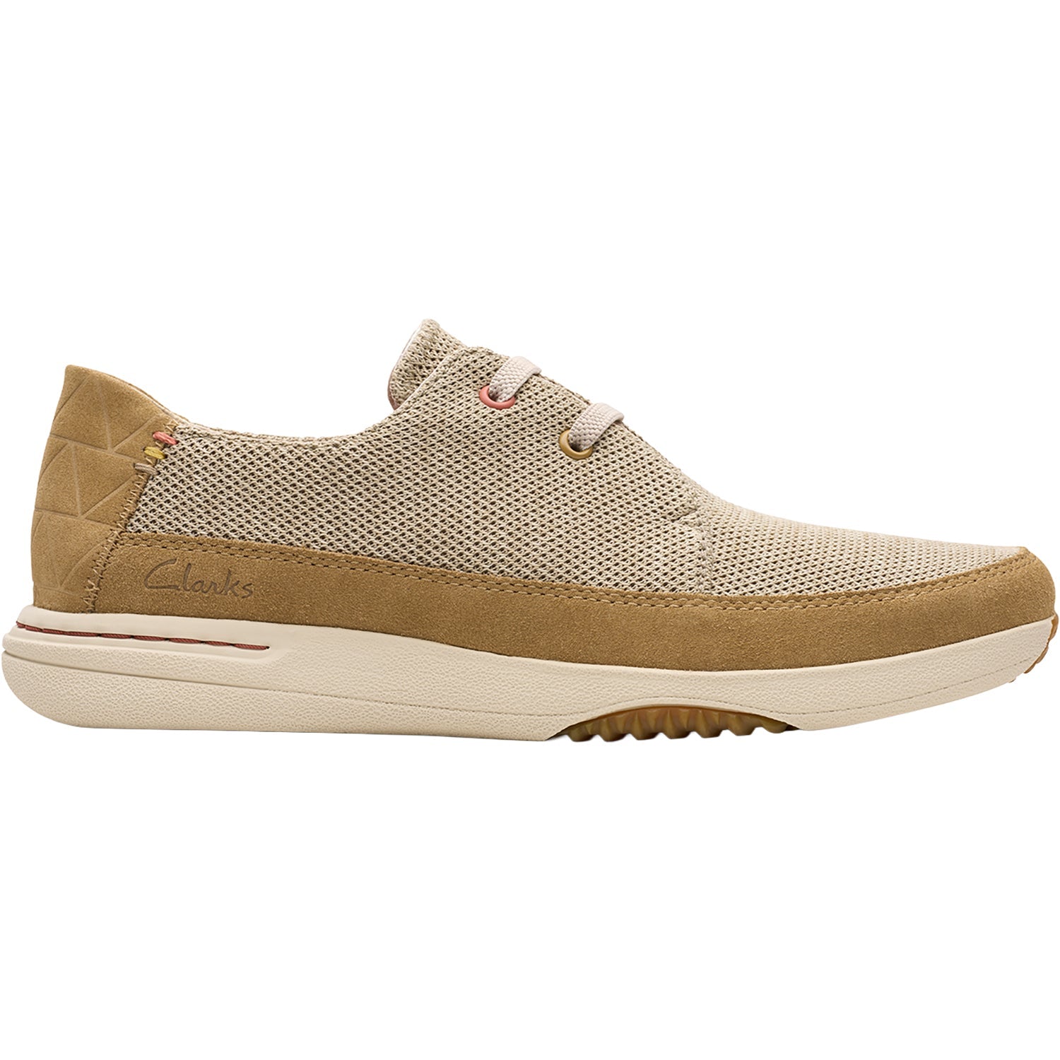 Clarks Easeway Men's Lace Up Shoes Sand Combi