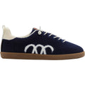 Woolloomooloo Engadine Merino Wool Unisex Sporty Lace Up Shoes Navy/Ecru