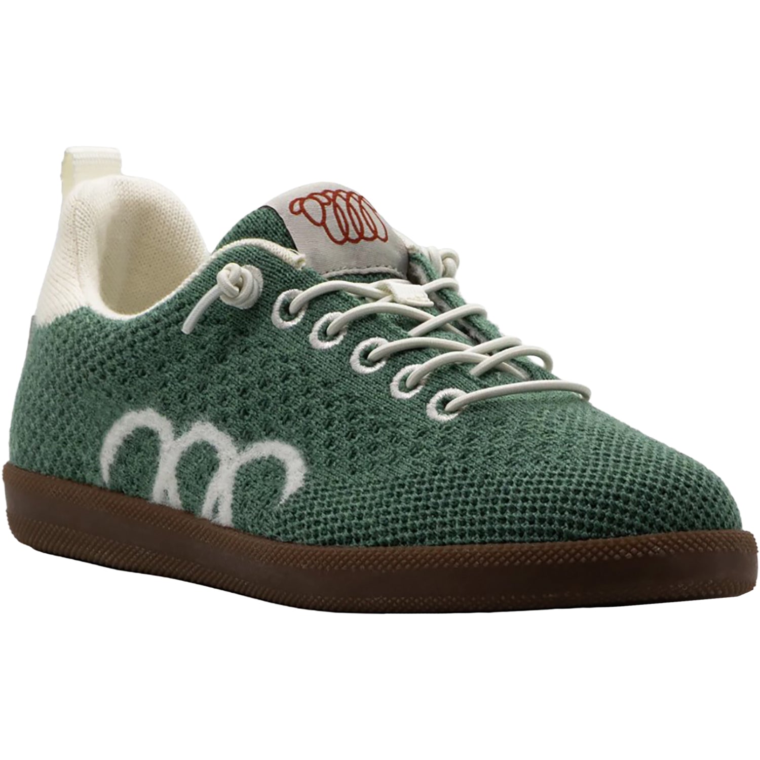 Engadine Merino Wool Women's Lace Up Shoes Sage/Ecru
