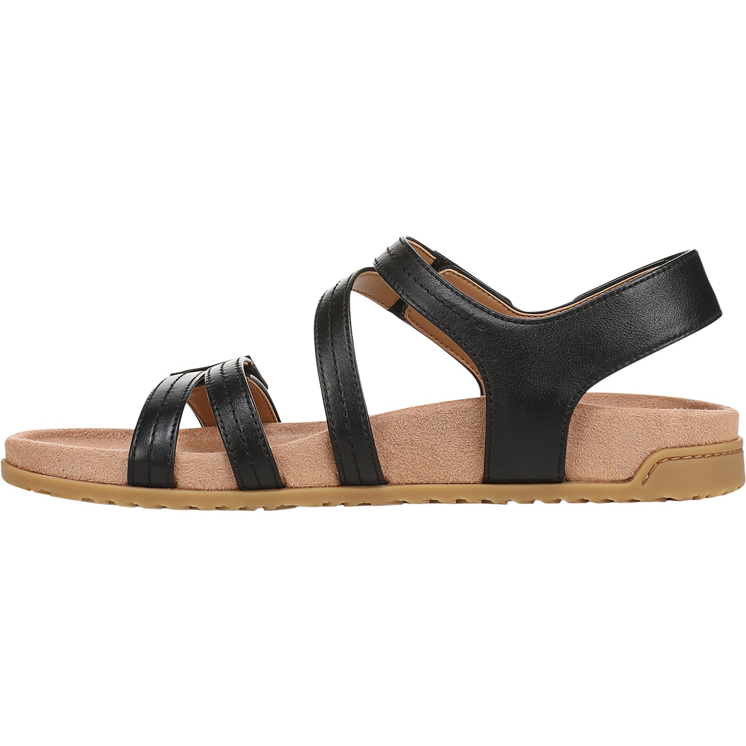 Vionic Essie Women's Sandals Black Leather