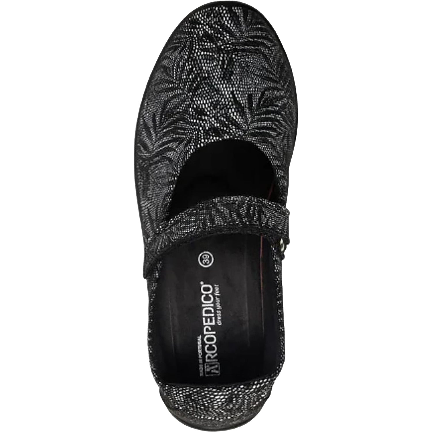 Arcopedico Estrela Women's Shoes Black Palm