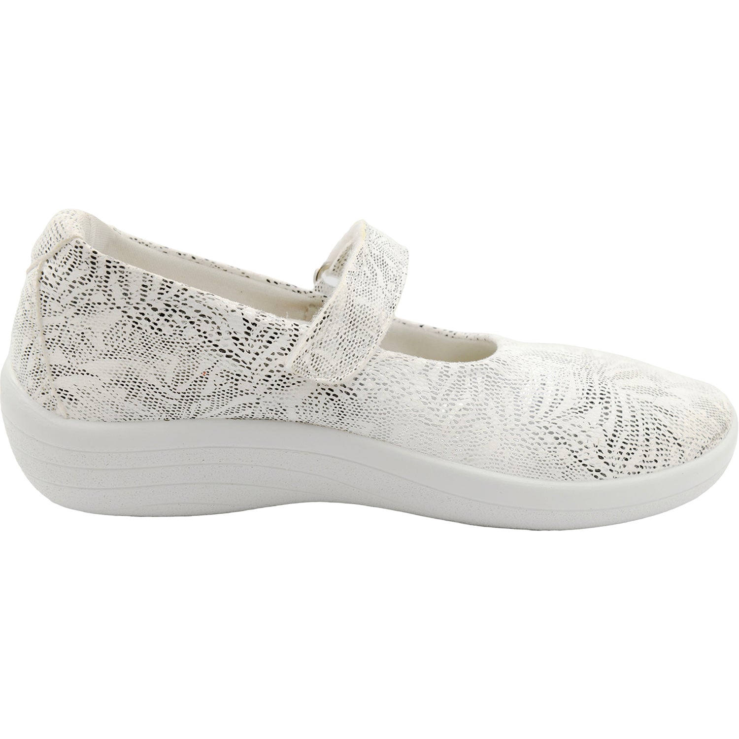 Arcopedico Estrela Women's Mary Janes White Palm