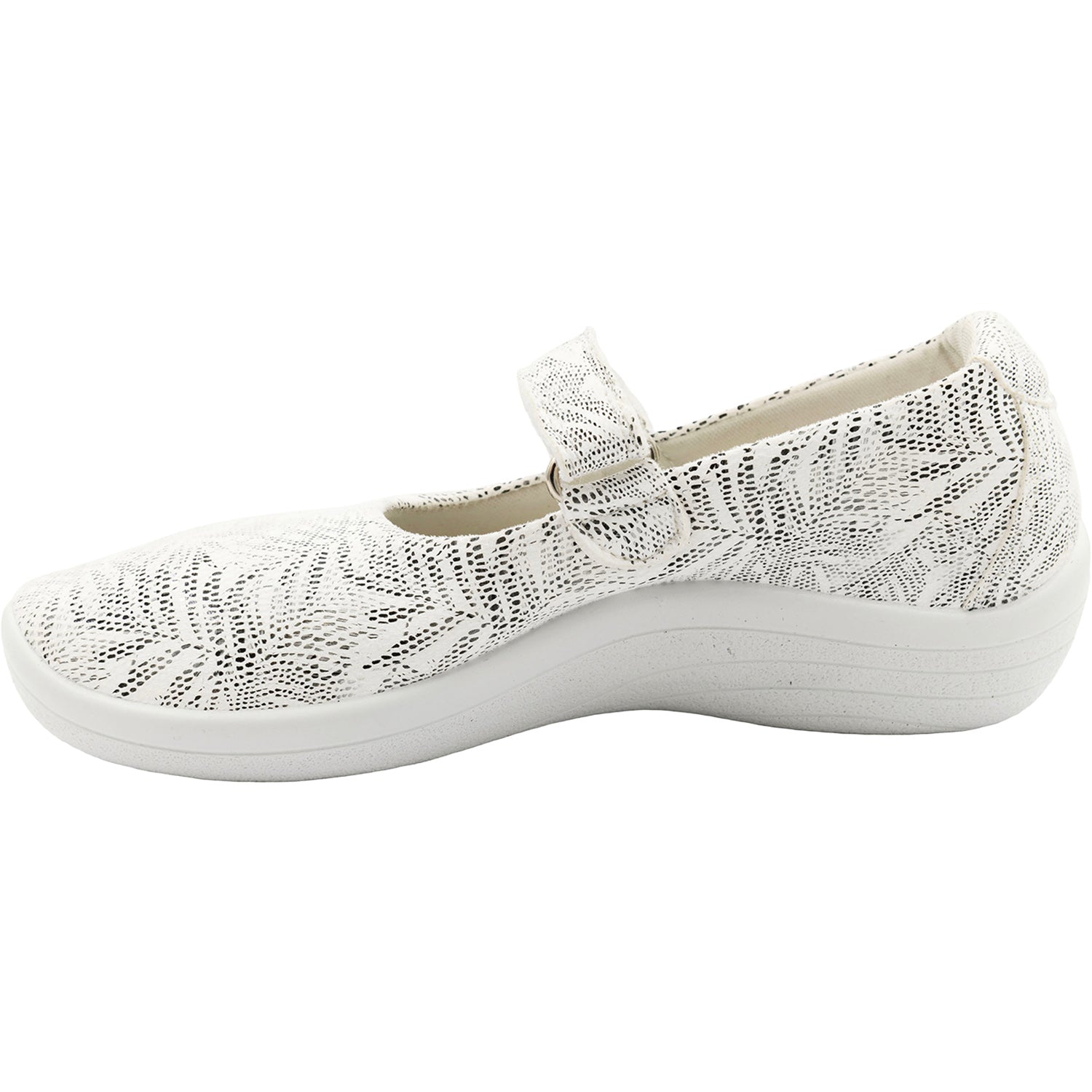 Arcopedico Estrela Women's Mary Janes White Palm