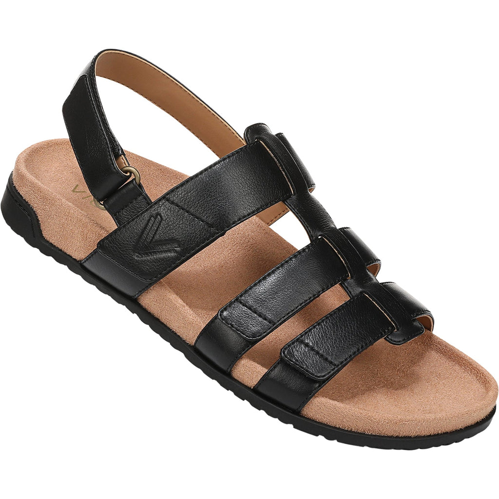 Vionic Eureka Women's Sandals Black Leather