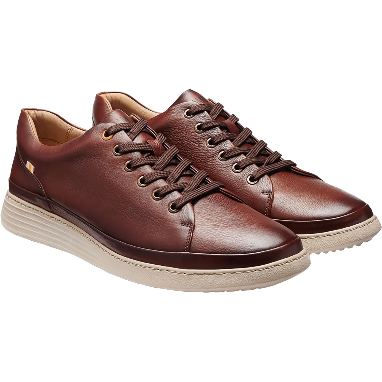 Samuel Hubbard Featherlight Fast Men's Lace Up Shoes Cognac Leather