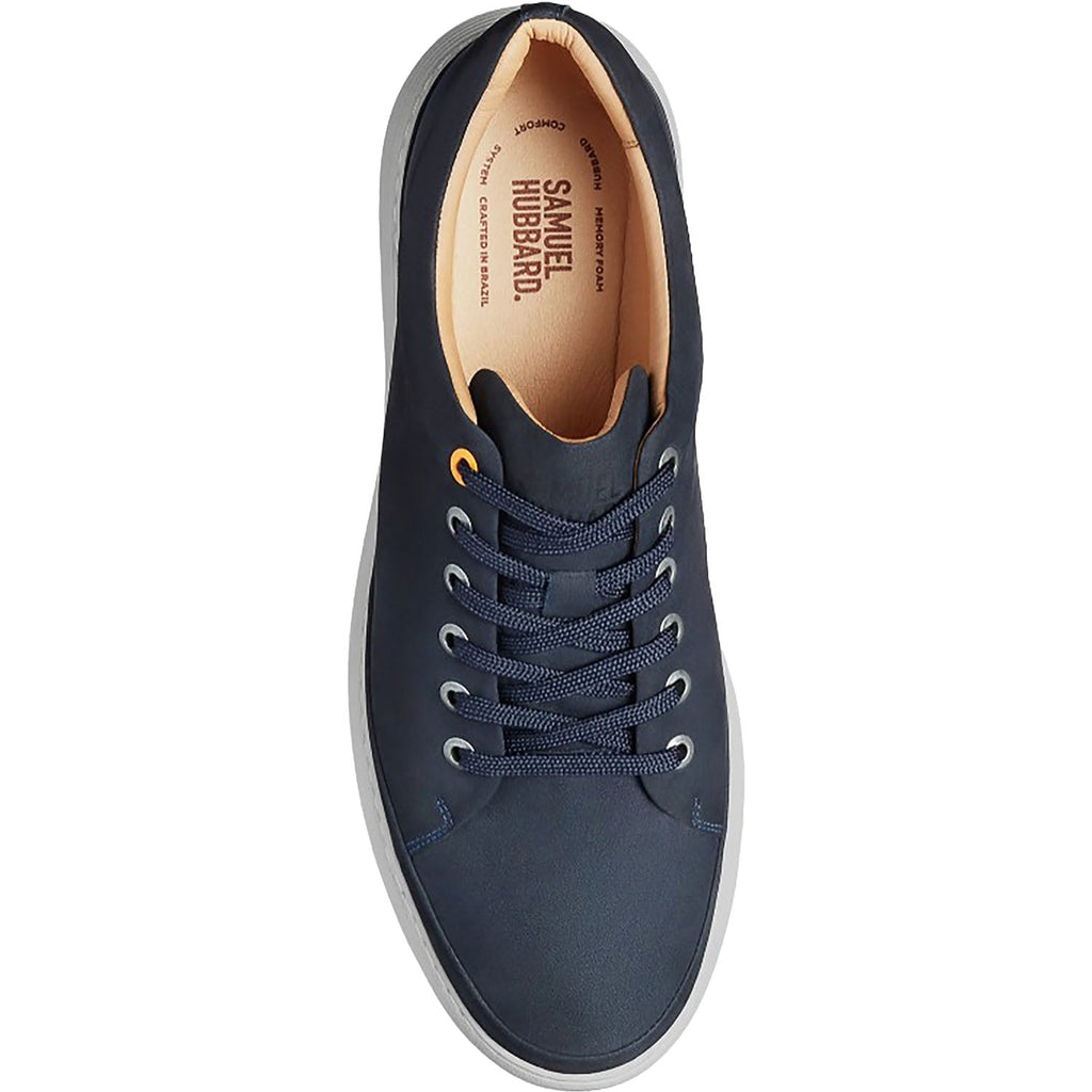 Samuel Hubbard Featherlight Fast Men's Lace Up Shoes Navy Nubuck