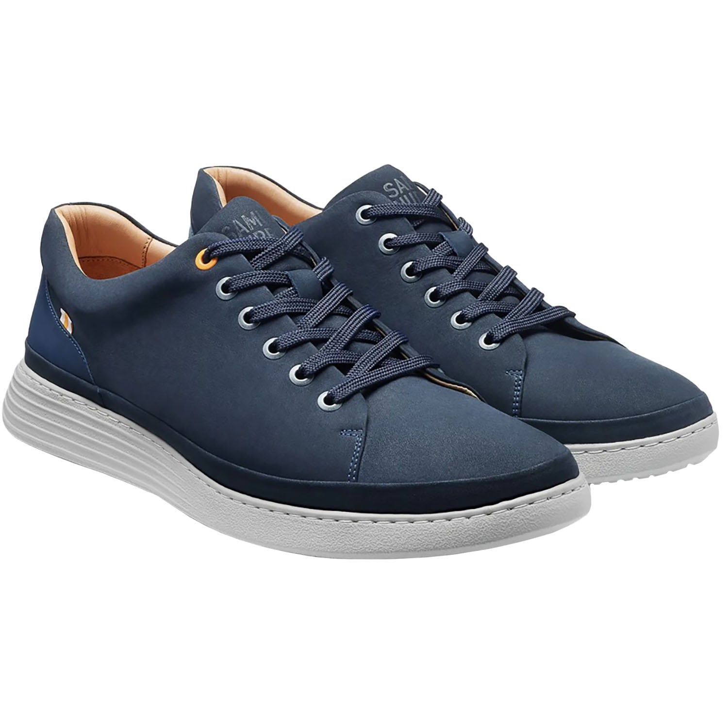 Samuel Hubbard Featherlight Fast Men's Lace Up Shoes Navy Nubuck