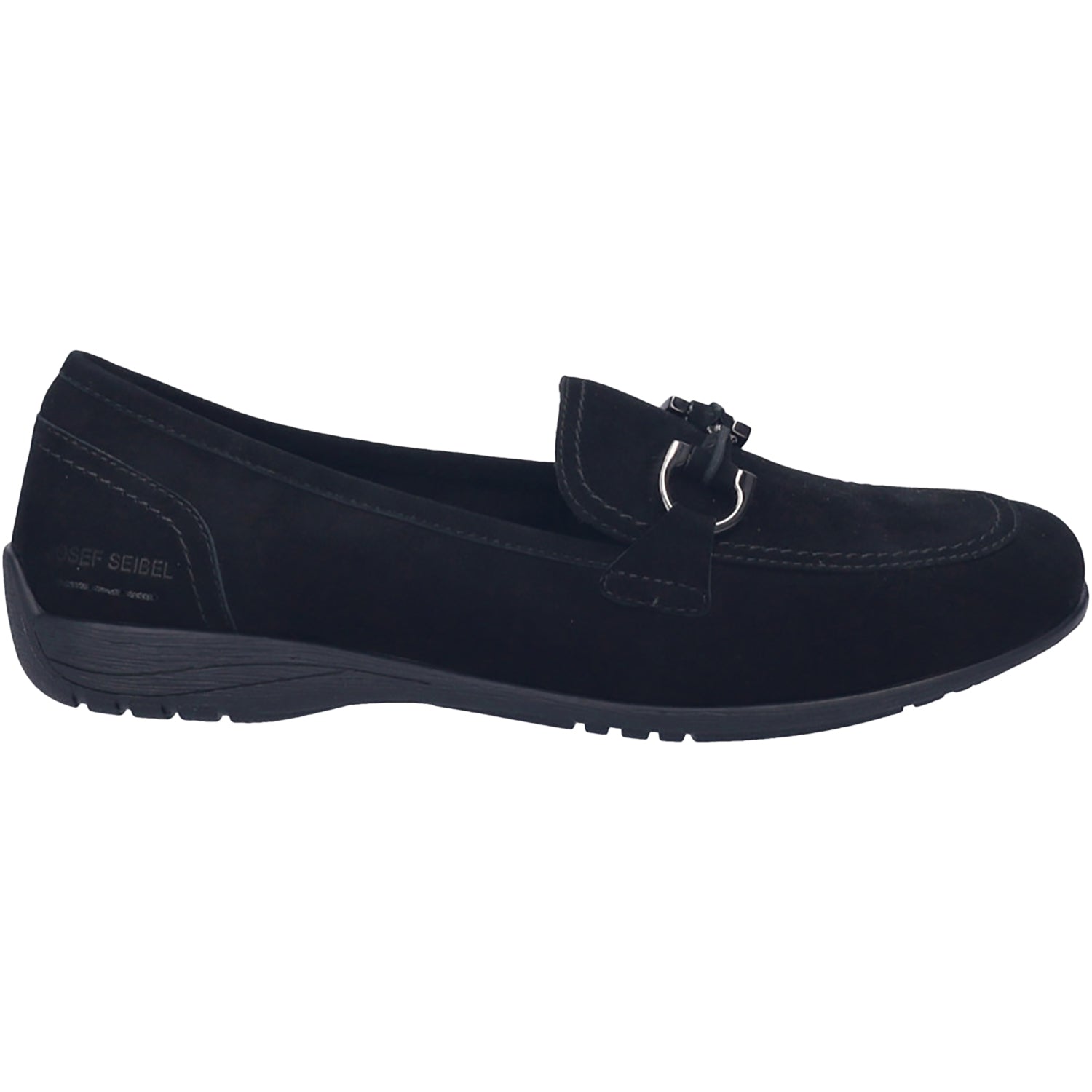 Josef Seibel Fenja 34 Women's Dress Flats Black Suede