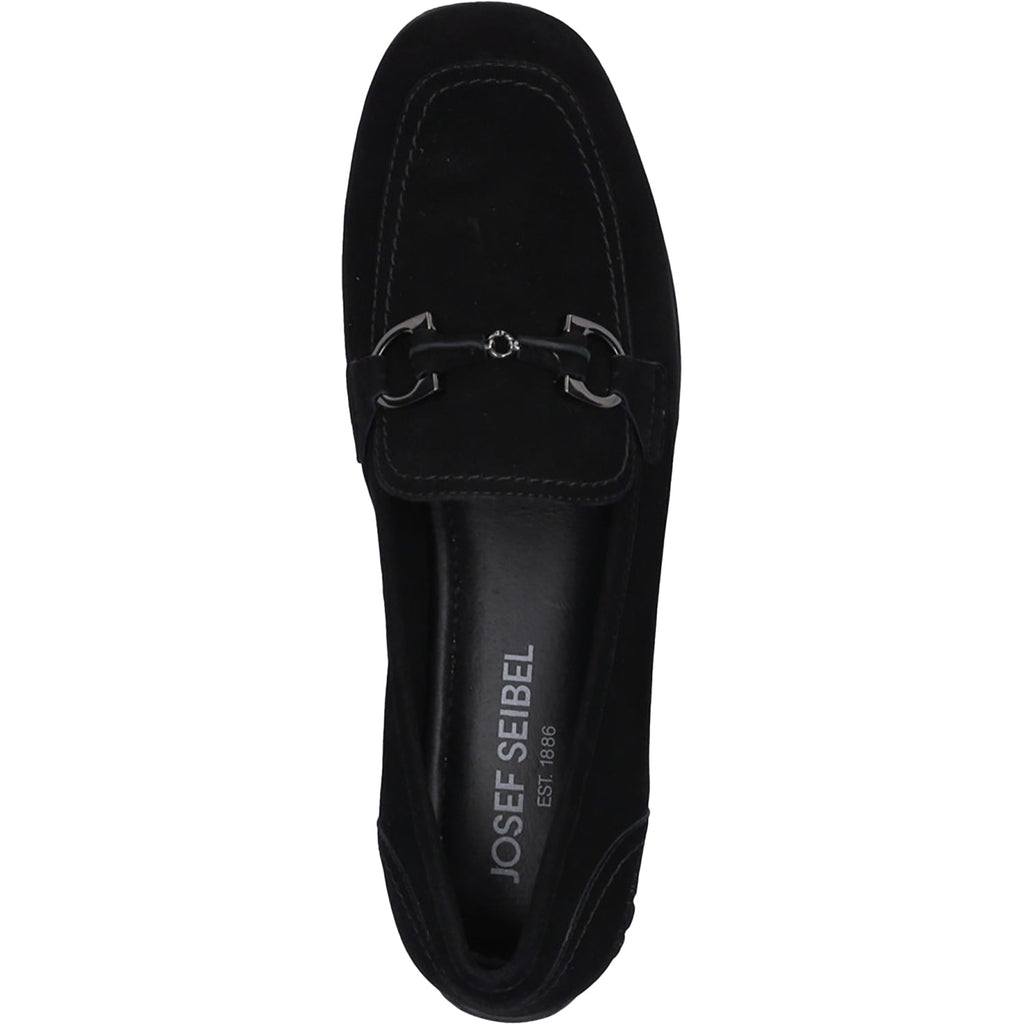 Josef Seibel Fenja 34 Women's Dress Flats Black Suede