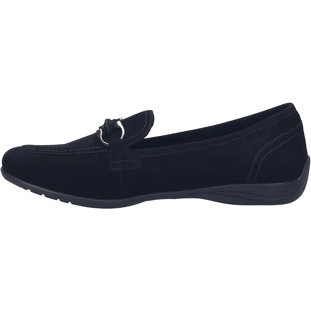 Josef Seibel Fenja 34 Women's Dress Flats Black Suede