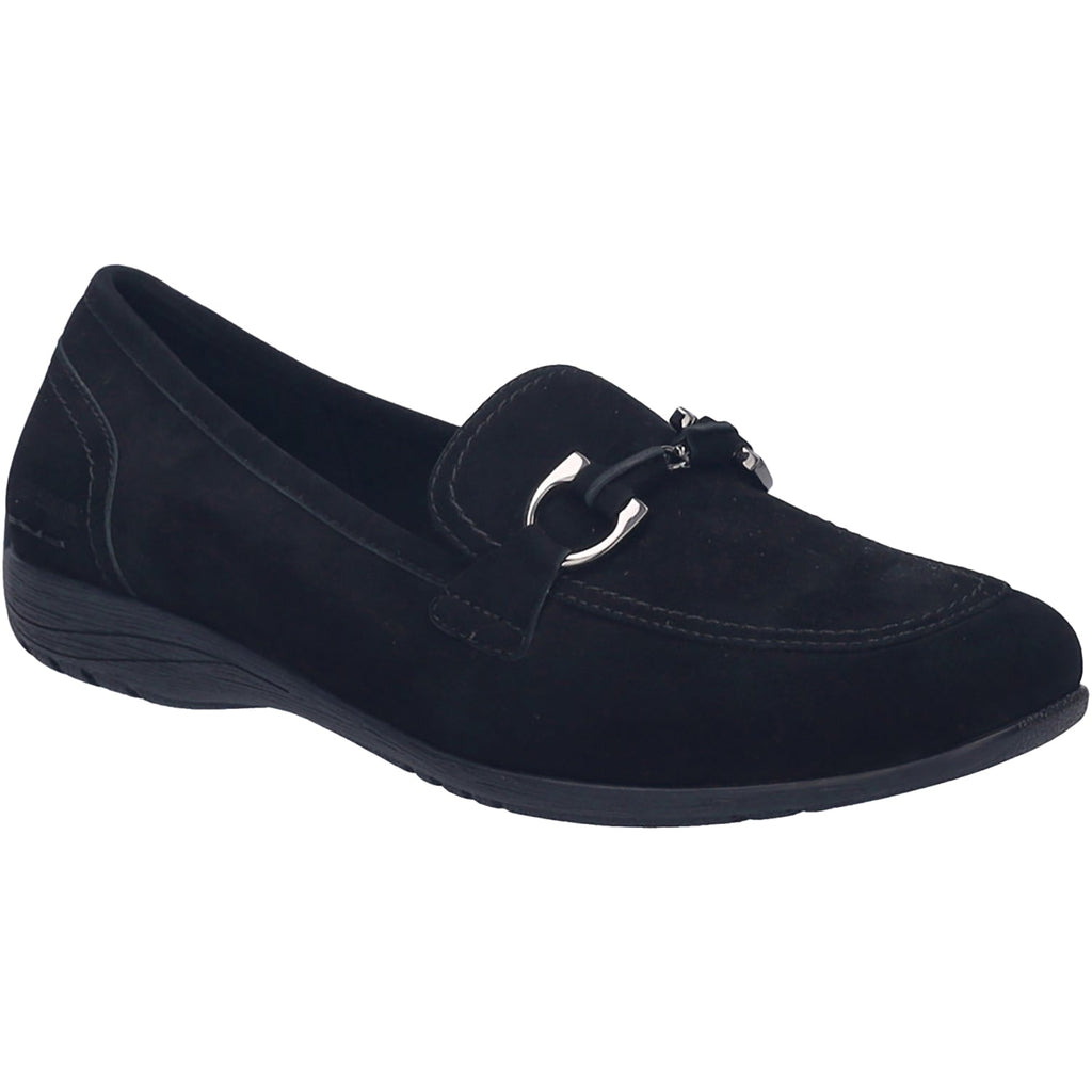 Josef Seibel Fenja 34 Women's Dress Flats Black Suede