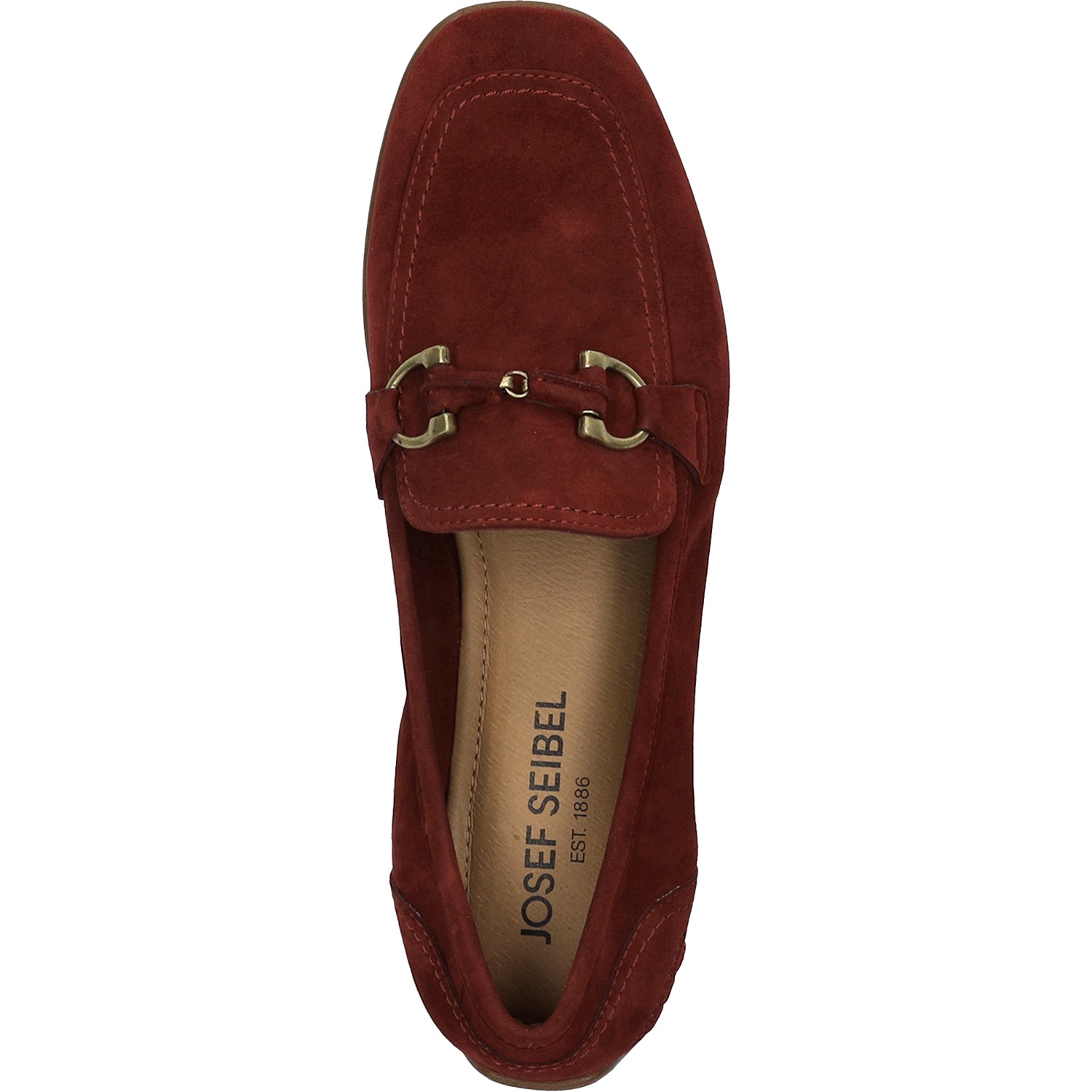 Josef Seibel Fenja 34 Women's Dress Flats Bordo Suede