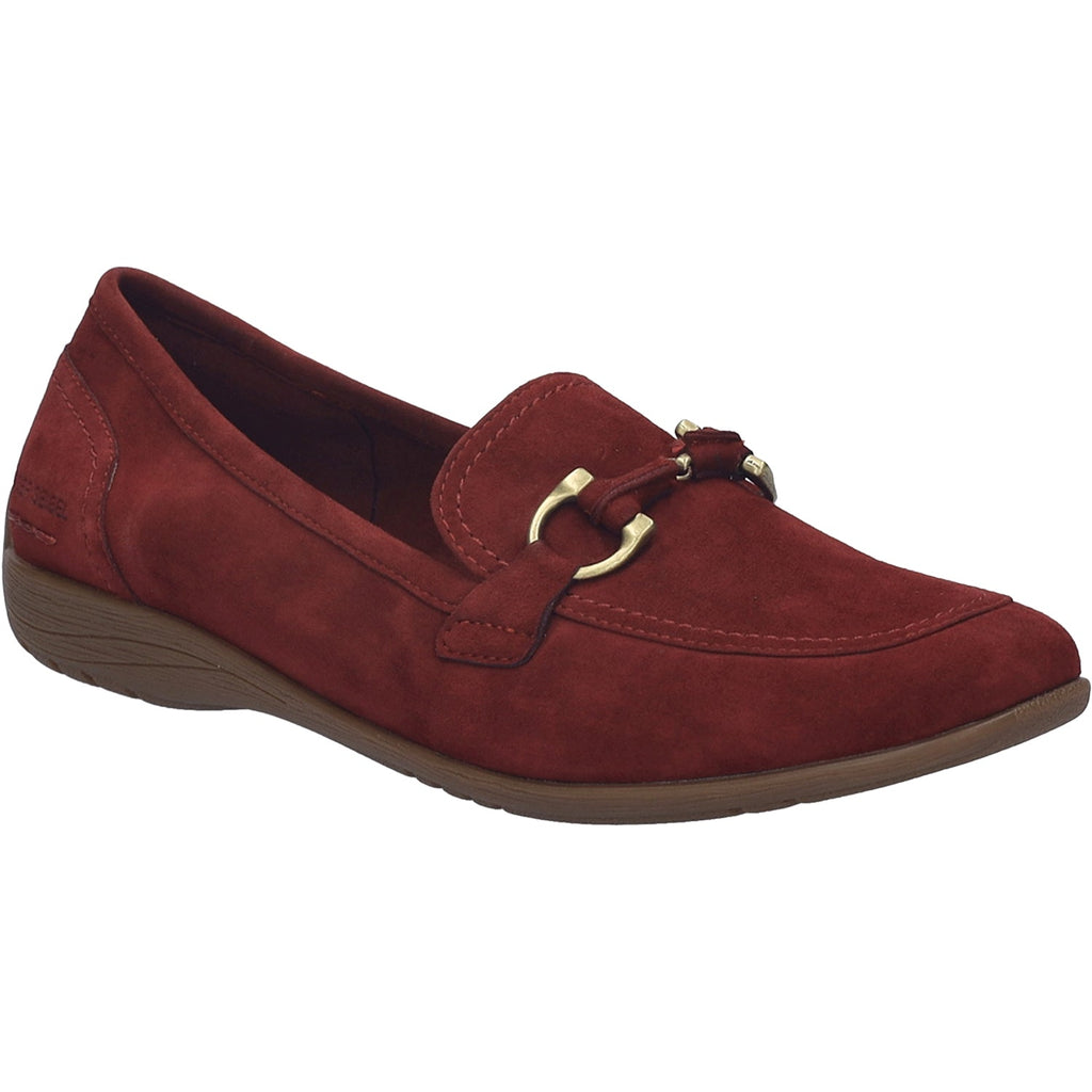 Josef Seibel Fenja 34 Women's Dress Flats Bordo Suede