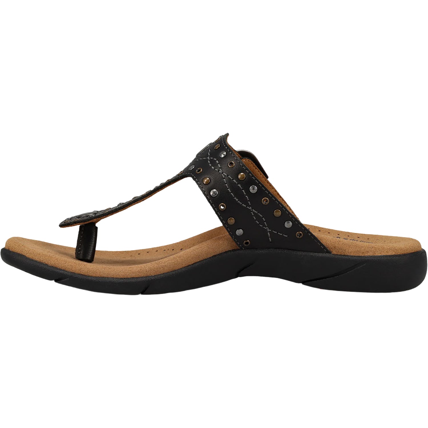 Taos Flash Women's Sandals Black Leather